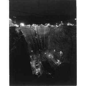  Boulder Dam,Nevada,NV,c1935,Hoover Dam,Black Canyon