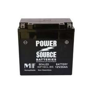 Source AGM Sealed Maintenence Free Battery 12 Volt for Motorcycle, ATV 