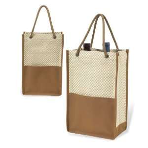  Wine & Cheese  Bahamas Two Bottle Tote