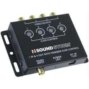  SOUNDSTORM SVA4 VIDEO SIGNAL AMPLIFIER (1 IN 4 OUT 