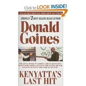  Kenyattas Last Hit [Mass Market Paperback] Donald Goines Books