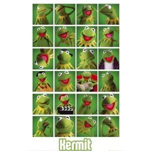  Television Posters The Muppets   Kermit Collage   24 x 36 