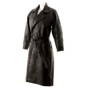  Leather Trench Coat (X Large) 