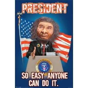  Caveman President by B creative 22x34