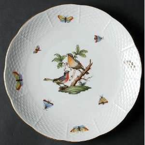   Bird (Ro) Dessert/Pie Plate, Fine China Dinnerware: Kitchen & Dining