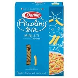 Barilla Piccoloni Mini Ziti Pasta 16 oz:  Grocery & Gourmet 