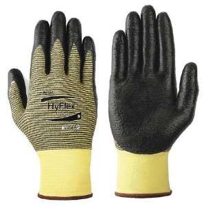  ANSELL 11 510 Gloves,Cut Resistant,Yellow/Black,M,PR: Home 