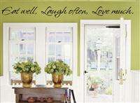 KITCHEN THE HEART OF THE HOME vinyl wall decal/words/sticker/quote 