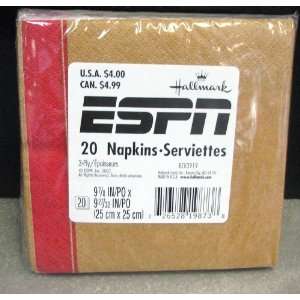  Hallmark ESPN Sports Napkins 
