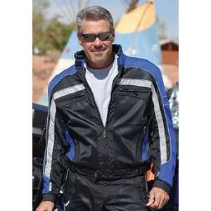 Olympia Mens Airglide 3 Jacket Md Blue Automotive