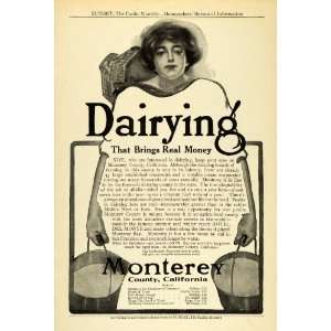  1912 Ad Monterey County California Chamber Commerce Diary 