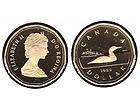 1989 canada golden aureate loon dollar frosted proof expedited 