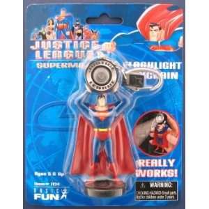    Superman Flashlight Key Chain by Basic Fun