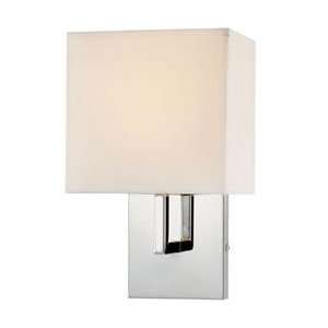  George Kovacs P470077 City Chic 1 Bulb Wall Sconce 