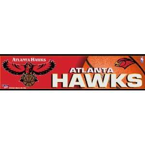  NBA Basketball Atlanta Hawks Bumper Sticker (2 Pack 