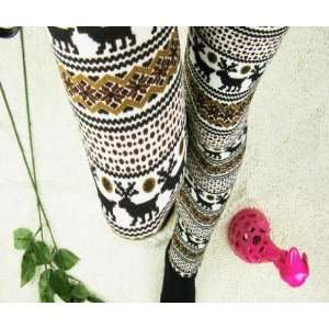   Fitted Yellow Black Cotton Women Leggings Pants: Everything Else