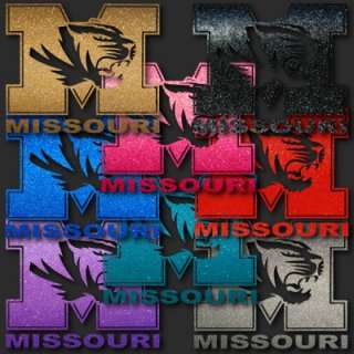 Missouri Tigers Mizzou 8 Auto Window Stickers Decals  