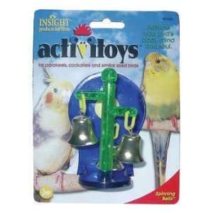 2PK Insight Bird Toy Spinning Bells (Catalog Category: Bird / Toys 