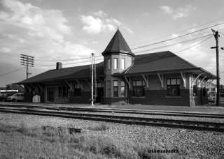 Rock Island Railroad Ottawa Train Station IL 1988 photo  