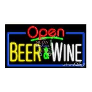  Beer and Wine Neon Sign