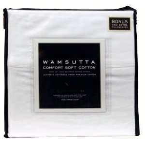  Wamsutta Comfort Soft 6 Piece Queen Sheet Set, White: Home 