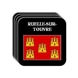 Poitou Charentes   RUELLE SUR TOUVRE Set of 4 Mini Mousepad Coasters