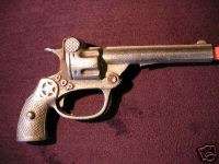 1924 Cast Iron BIGGER BANG COP Toy Cap Gun  