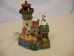 2006 Collection Carole Towne Rocky Reef Lighthouse Christmas  