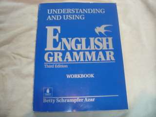   Using English Grammer workbook,By Betty S. Azar/ third edition  
