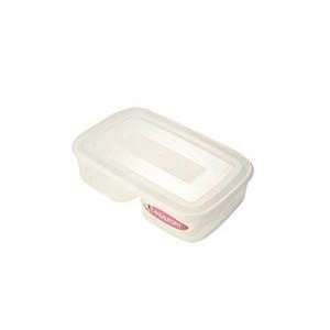  Beaufort 2 Section Rectangular Food Container Kitchen 