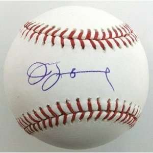 Jim Leyland Signed Baseball Omlb Detorit Tigers Coa:  