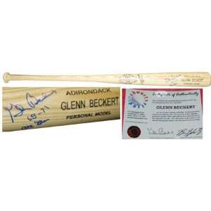  Glenn Beckert Autographed Name Engraved Bat with All Star 