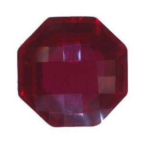  Red Topaz Octagon Unset Loose Gemstone Lab 18mm (Qty1 