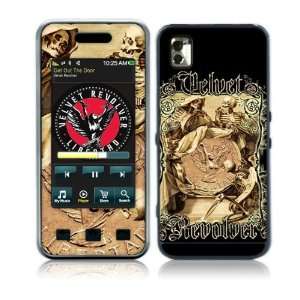    M800  Velvet Revolver  Golden Skull Skin: Cell Phones & Accessories