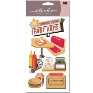    EK Success Sticko Stickers   Fast Food Places
