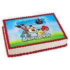 Angry Birds EDIBLE IMAGE cake decoration topper NEW