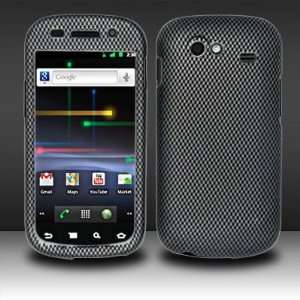 For Samsung Nexus S 4G i9020 (T Mobile/Sprint) Rubberized Carbon Fiber 