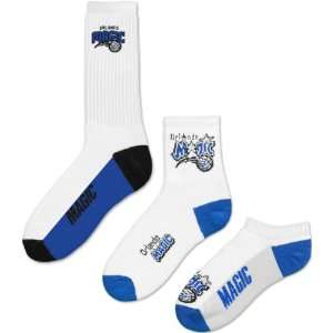  Orlando Magic Mens 3 Pair Sock Pack: Sports & Outdoors