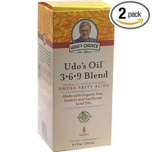  Flora Inc Udos Choice Oil 8.5  Ounce Bottle, Bottle 