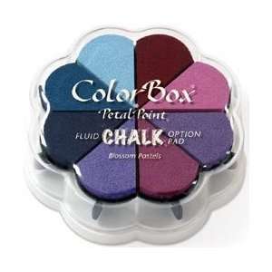 Color Box Fluid Chalk Petal Point Ink Pad BLOSSOM PASTELS 