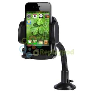 for SPRINT HTC EVO 4G 3D CAR MOUNT CRADLE KIT+CHARGER  