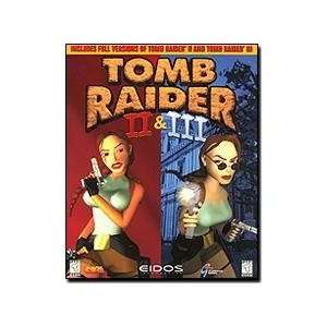  Tomb Raider II & III Bundle   Rare PC Game Box GPS 