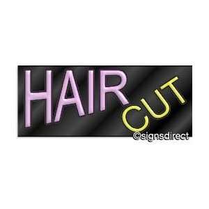  HAIR CUT Neon Sign: Office Products