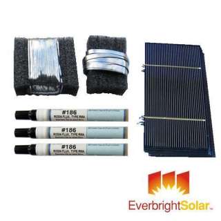 500 3x6 Solar Cells Short Tabbed DIY Panel Kit +Extra Flux Pens FREE 