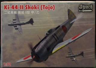 72 Sword NAKAJIMA Ki 44 SHOKI TOJO Fighter  