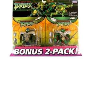  Ninja Turtles Bonus 2 Pack Battle Nexus Donatello & Michelangelo 