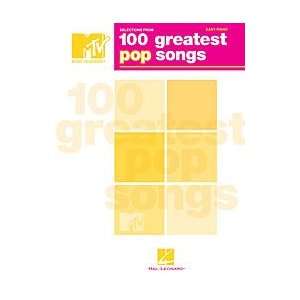  Hal Leonard TVs 100 Greatest Pop Songs For Easy Piano 