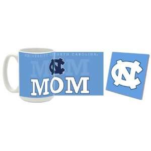  North Carolina Tarheels Mug & Coaster Combo: Sports 
