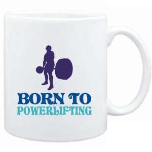    Mug White  BORN TO Powerlifting  Sports