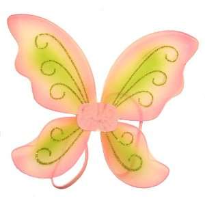   Little Fairy Wings   Hot Pink/Lime (Pack of 2 Wing Sets): Toys & Games